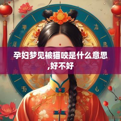 孕妇梦见被猫咬是什么意思,好不好