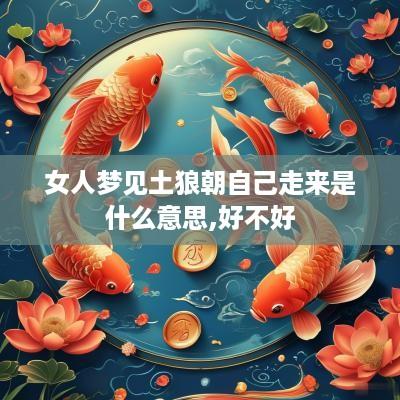 女人梦见土狼朝自己走来是什么意思,好不好
