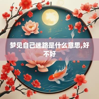梦见自己迷路是什么意思,好不好