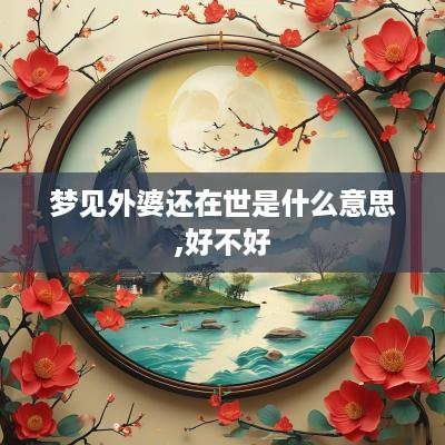 梦见外婆还在世是什么意思,好不好