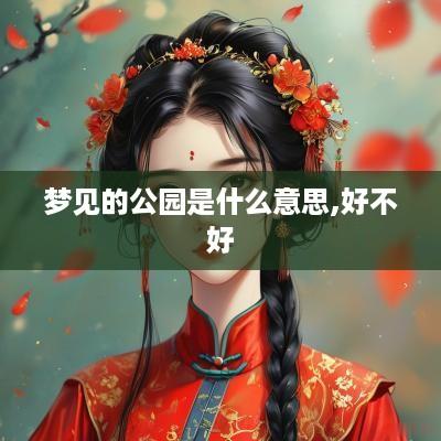 梦见的公园是什么意思,好不好