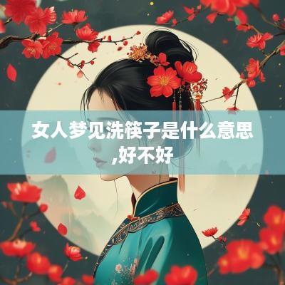 女人梦见洗筷子是什么意思,好不好