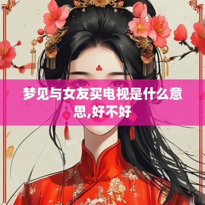 梦见与女友买电视是什么意思,好不好