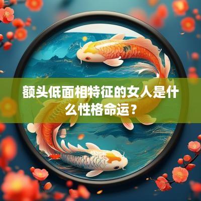额头低面相特征的女人是什么性格命运？