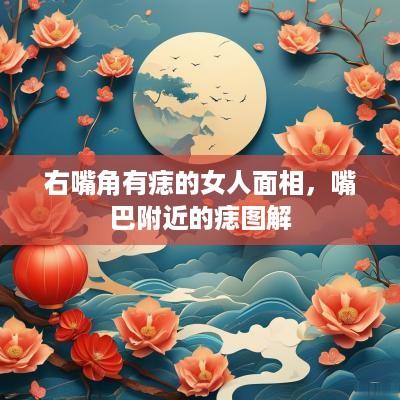 右嘴角有痣的女人面相，嘴巴附近的痣图解