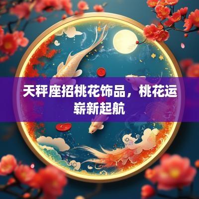 天秤座招桃花饰品，桃花运崭新起航