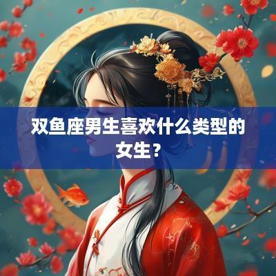 双鱼座男生喜欢什么类型的女生？