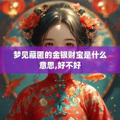 梦见藏匿的金银财宝是什么意思,好不好