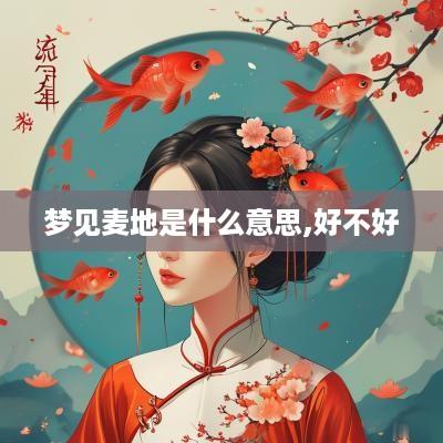 梦见麦地是什么意思,好不好