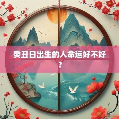 癸丑日出生的人命运好不好？