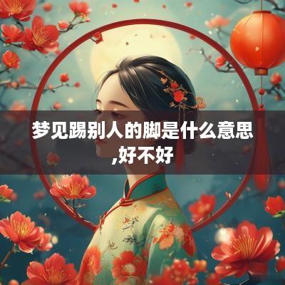 梦见踢别人的脚是什么意思,好不好