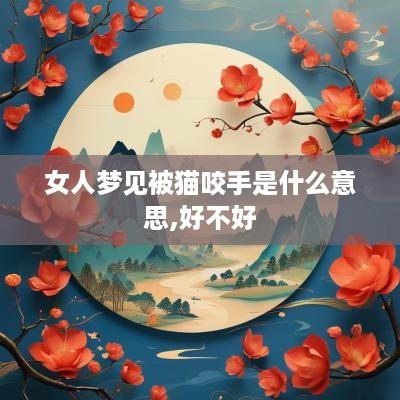 女人梦见被猫咬手是什么意思,好不好
