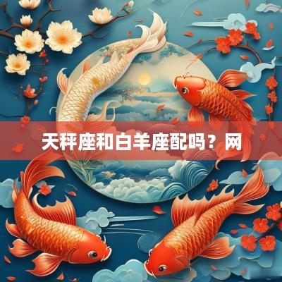 天秤座和白羊座配吗？网