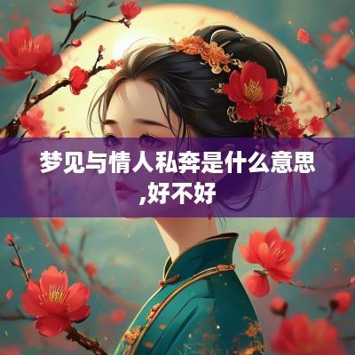 梦见与情人私奔是什么意思,好不好