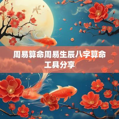 周易算命周易生辰八字算命工具分享