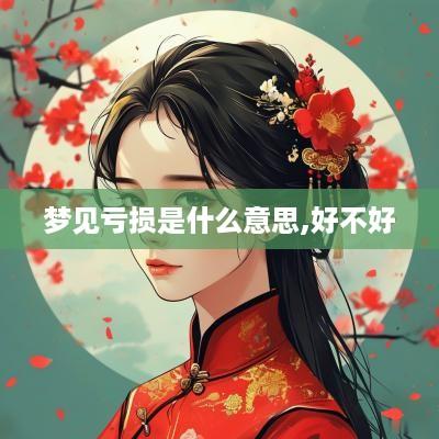 梦见亏损是什么意思,好不好