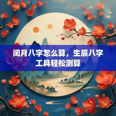 闰月八字怎么算，生辰八字工具轻松测算