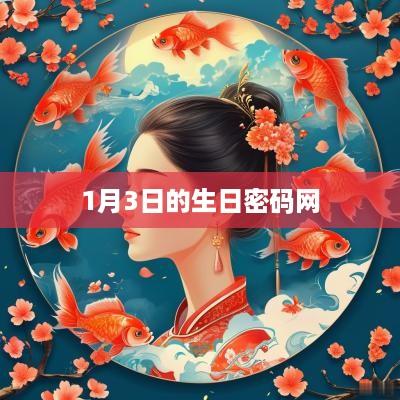 1月3日的生日密码网