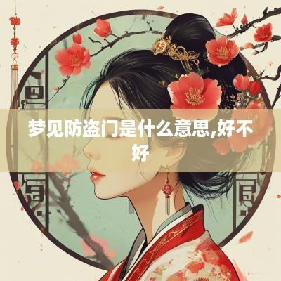 梦见防盗门是什么意思,好不好