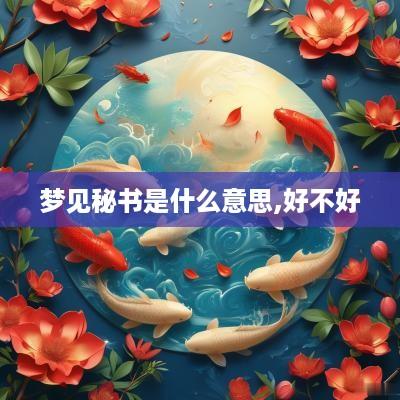 梦见秘书是什么意思,好不好