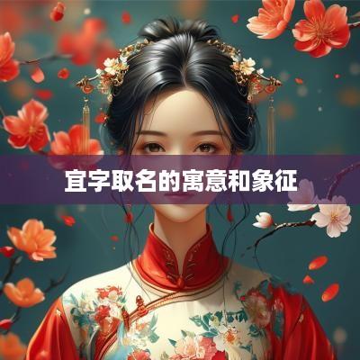 宜字取名的寓意和象征