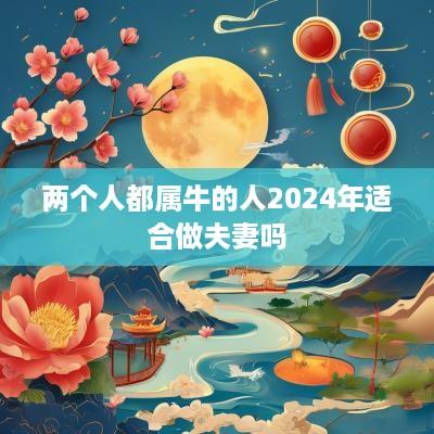 两个人都属牛的人2025年适合做夫妻吗