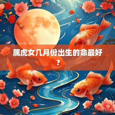 属虎女几月份出生的命最好？