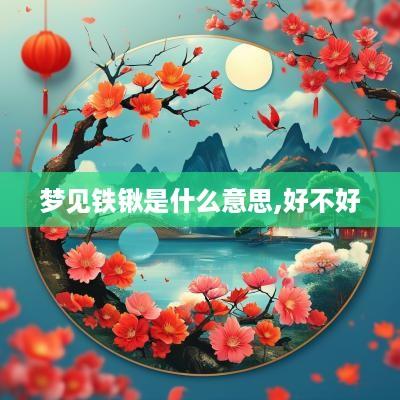 梦见铁锹是什么意思,好不好