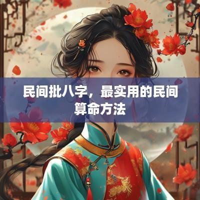 民间批八字，最实用的民间算命方法