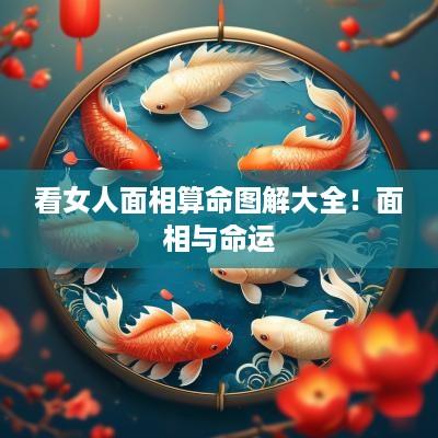 看女人面相算命图解大全！面相与命运