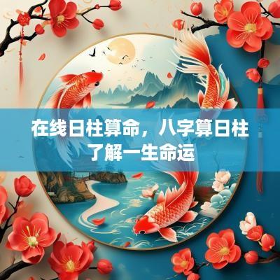 在线日柱算命，八字算日柱了解一生命运