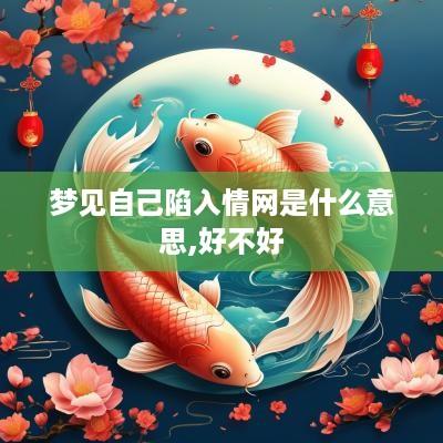 梦见自己陷入情网是什么意思,好不好
