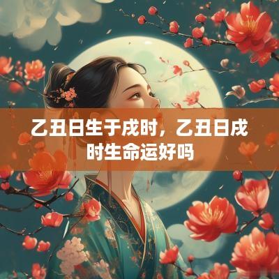 乙丑日生于戌时，乙丑日戌时生命运好吗