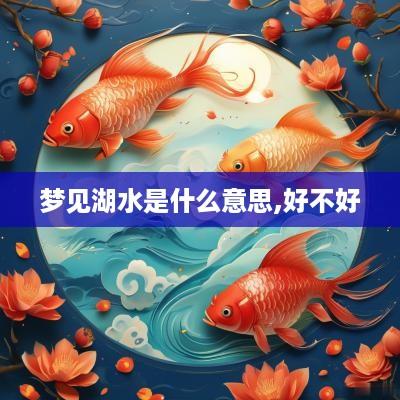 梦见湖水是什么意思,好不好