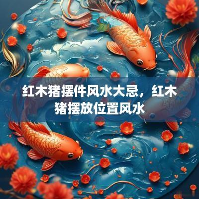 红木猪摆件风水大忌，红木猪摆放位置风水