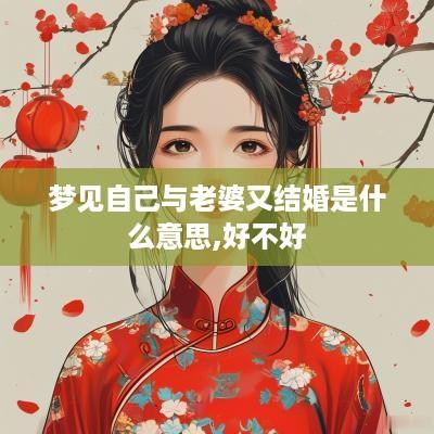 梦见自己与老婆又结婚是什么意思,好不好
