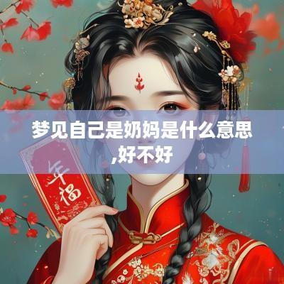 梦见自己是奶妈是什么意思,好不好