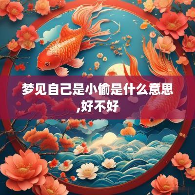 梦见自己是小偷是什么意思,好不好