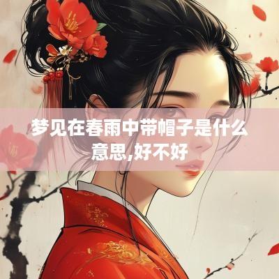 梦见在春雨中带帽子是什么意思,好不好