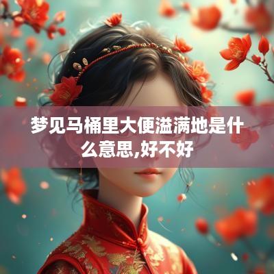 梦见马桶里大便溢满地是什么意思,好不好