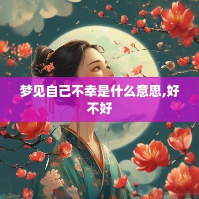 梦见自己不幸是什么意思,好不好