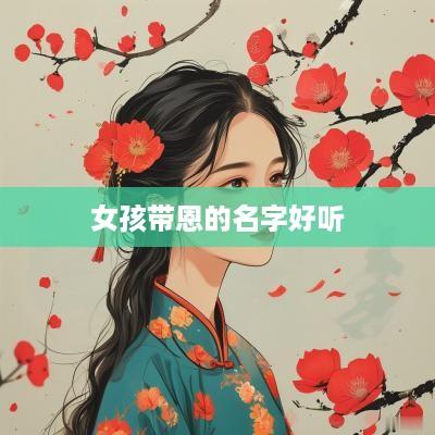女孩带恩的名字好听