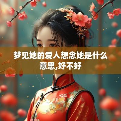 梦见她的爱人想念她是什么意思,好不好