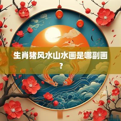 生肖猪风水山水画是哪副画？