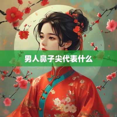 男人鼻子尖代表什么
