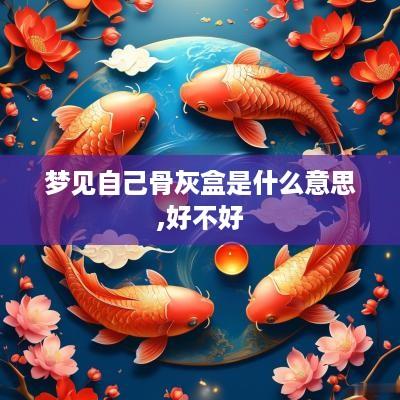 梦见自己骨灰盒是什么意思,好不好