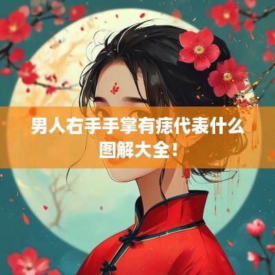 男人右手手掌有痣代表什么图解大全！