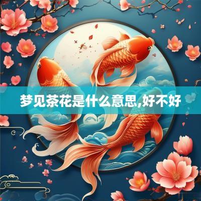 梦见茶花是什么意思,好不好