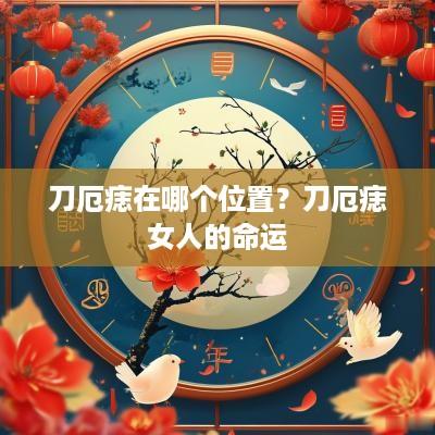 刀厄痣在哪个位置？刀厄痣女人的命运