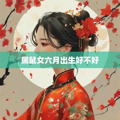 属鼠女六月出生好不好